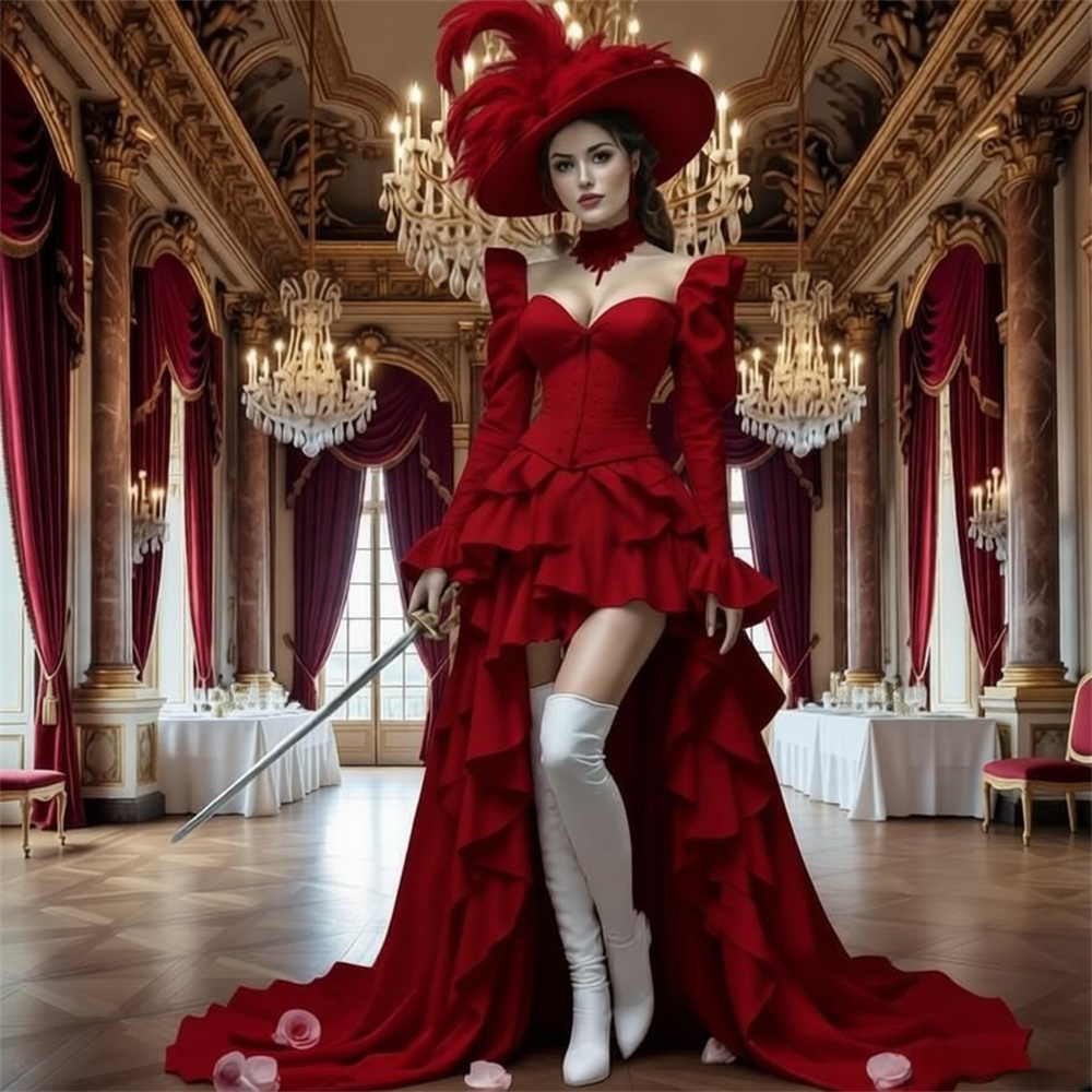 Elegant Medieval Vintage Steam - Evening Gown review and price