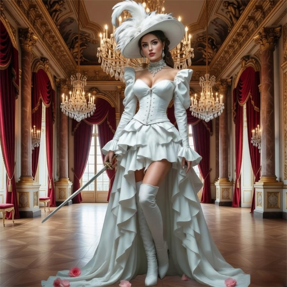 Elegant Medieval Vintage Steam - Evening Gown review and price
