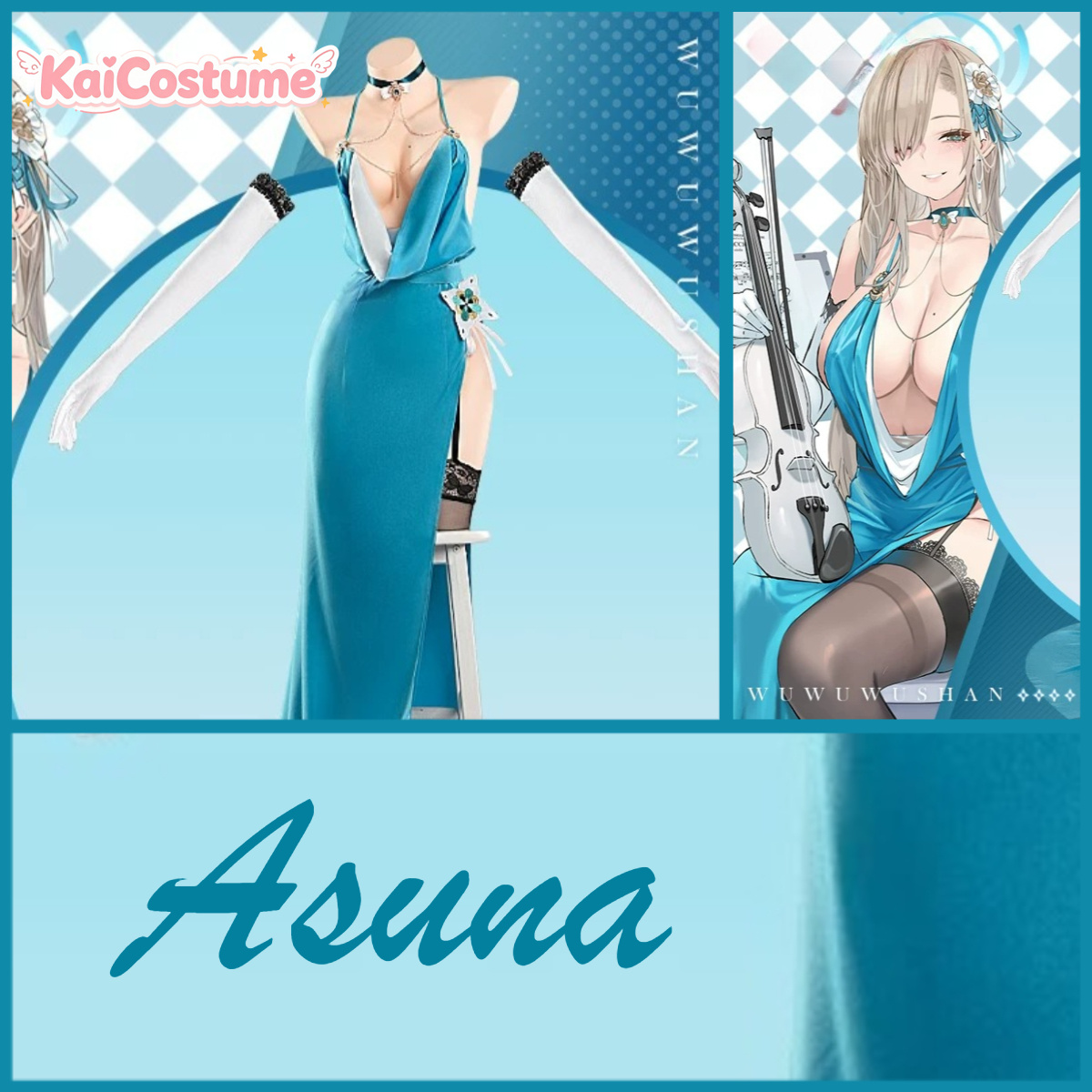 Blue Archive Asuna Evening Gow - Evening Gown review and price