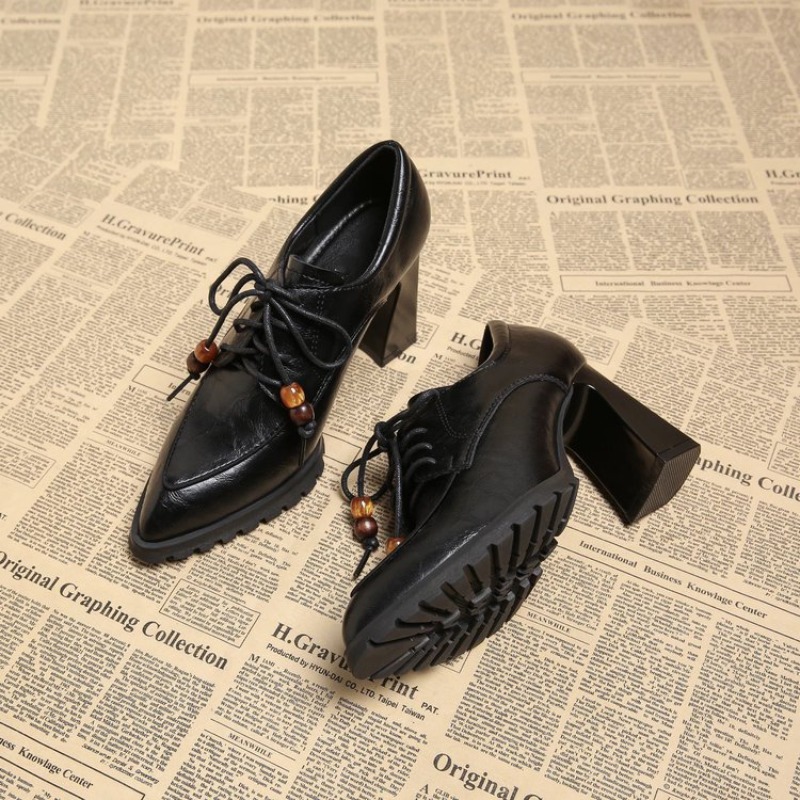 French Deep Mouth Block Heel S - Pump Heel Block review and price