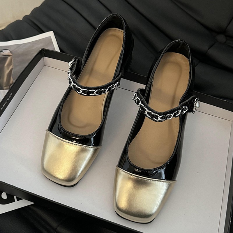 2026 Pearl Clasp Thick-Topped  - Womens Heels review and price