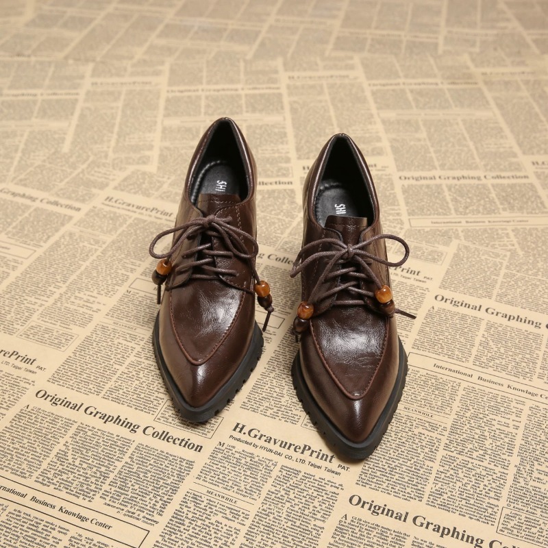 Retro Strappy Deep Mouth Singl - Pump Heel Block review and price