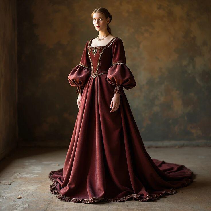 Vintage Victorian Baroque Even - Evening Gown review and price
