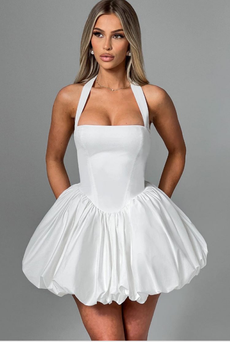 Elegant Halter Corset Short Dr - Women'S Red Formal Wear review and price