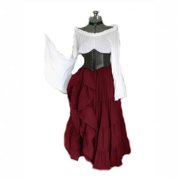 High Waist Long Sleeve Dress C - Midi Dress review and price