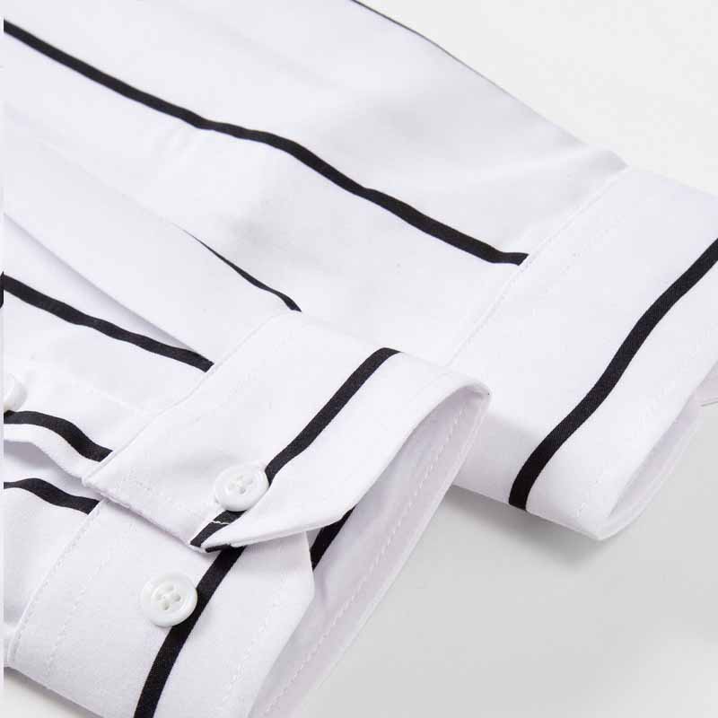 Men's Striped Dress Shirt Long - Formal Dress review and price
