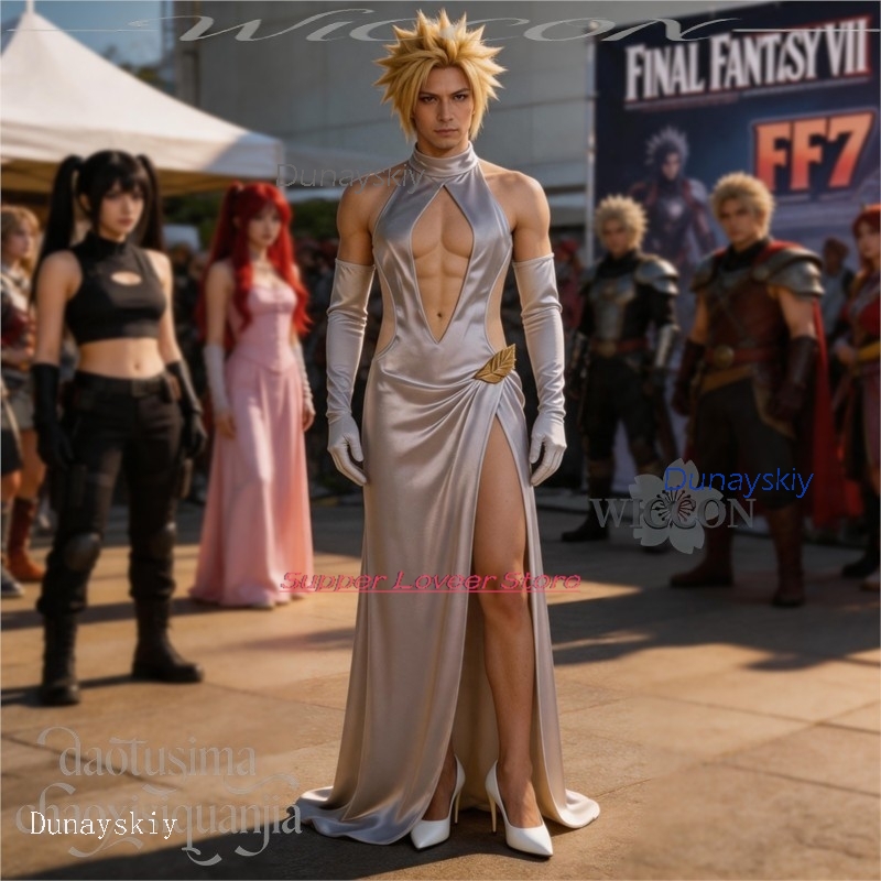Anime cosplay Halloween costum - Evening Gown review and price