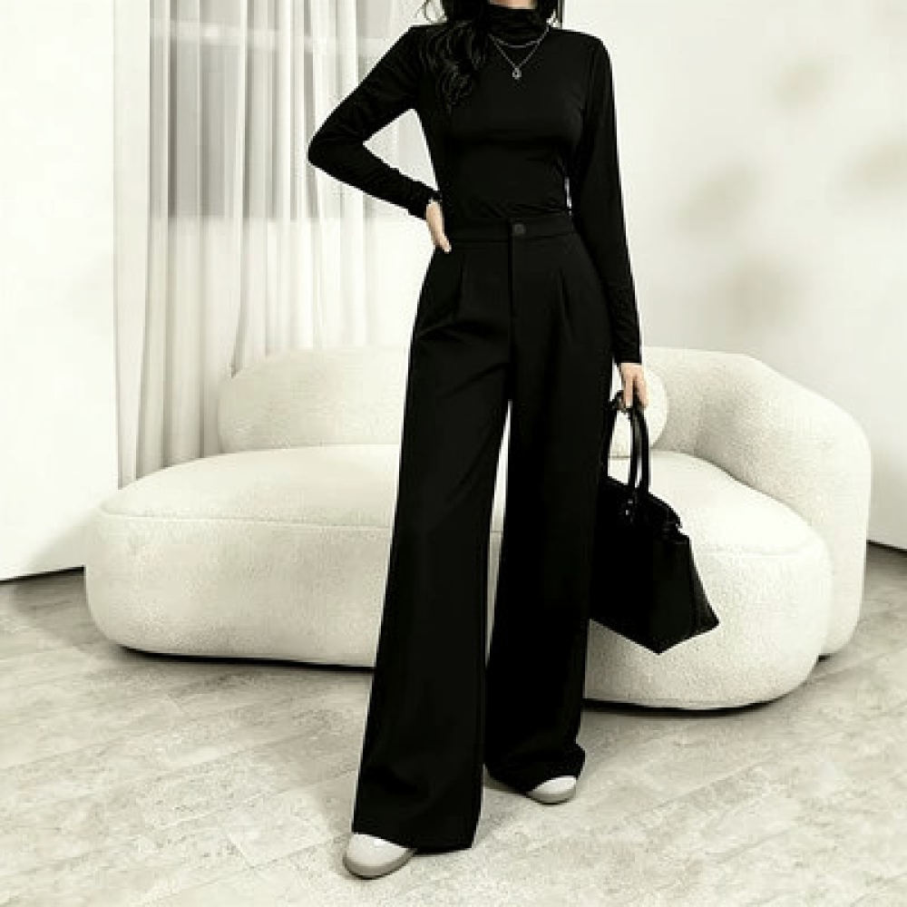 Women Wide Leg Suit Pants High - Tailored Trouser Wide review and price