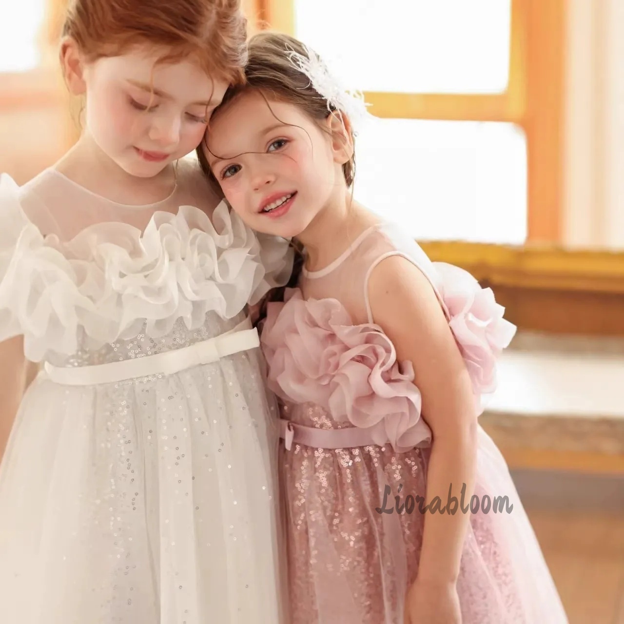 Girls' Pink Wavy Tulle Formal  - Formal Skirt review and price