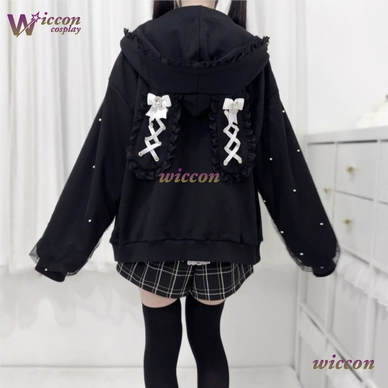 Rabbit's Ears Bow Hoodies Eleg - Formal Skirt review and price