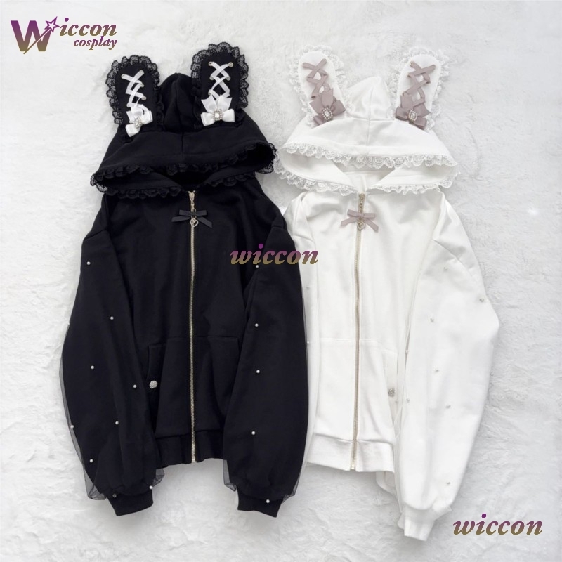 Rabbit's Ears Bow Hoodies Eleg - Formal Skirt review and price