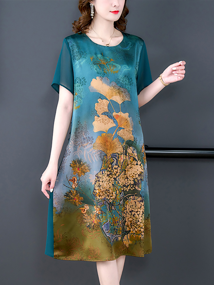 2024 Red Silk Floral Luxury We - Women'S Red Formal Wear review and price