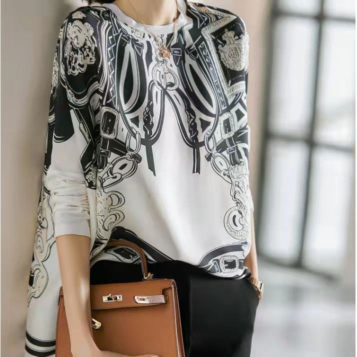 Simulated Silk Top with Drapin - Silk Blouse review and price