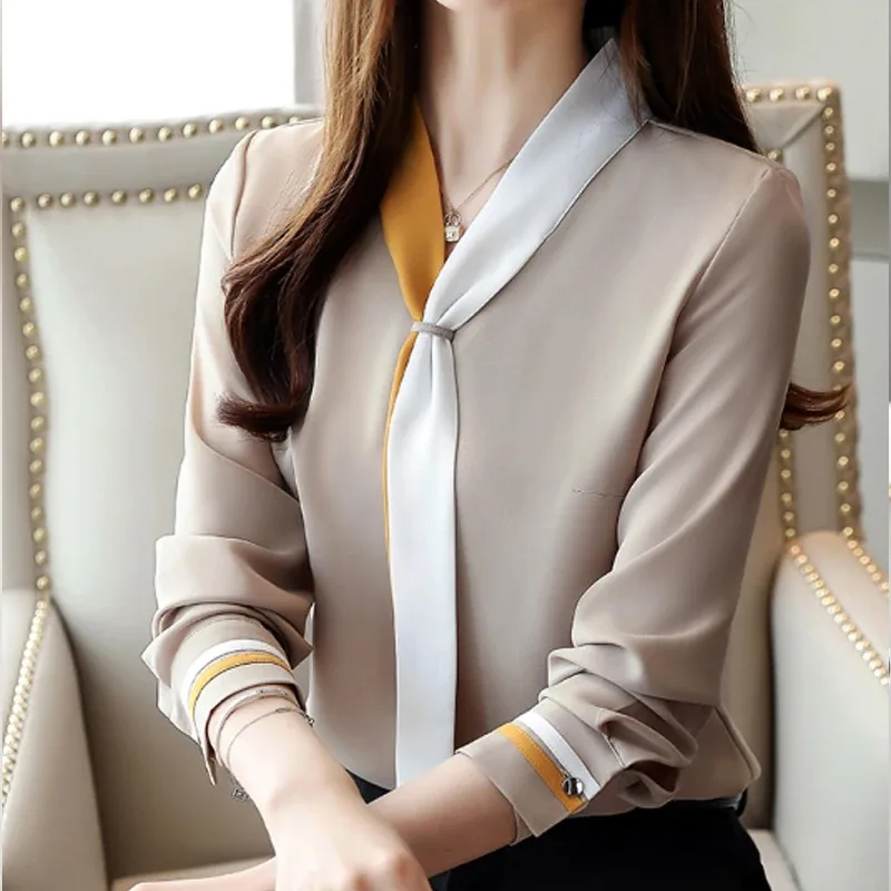 Autumn Office Shirt Vintage Lo - Silk Blouse review and price
