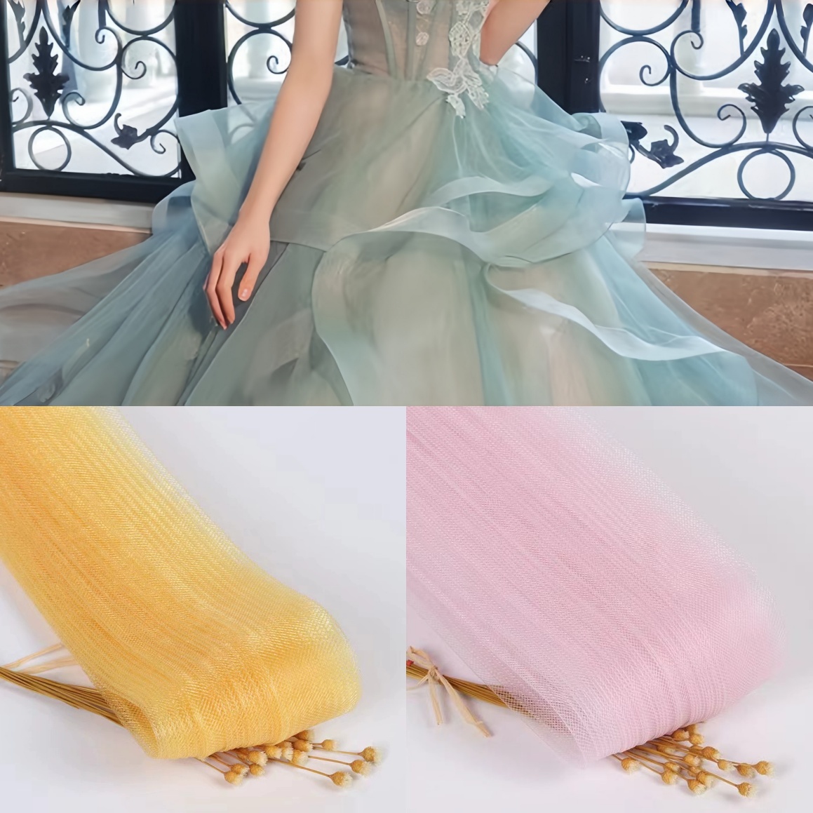 Elastic Mesh for Sewing Weddin - Wedding Dress review and price