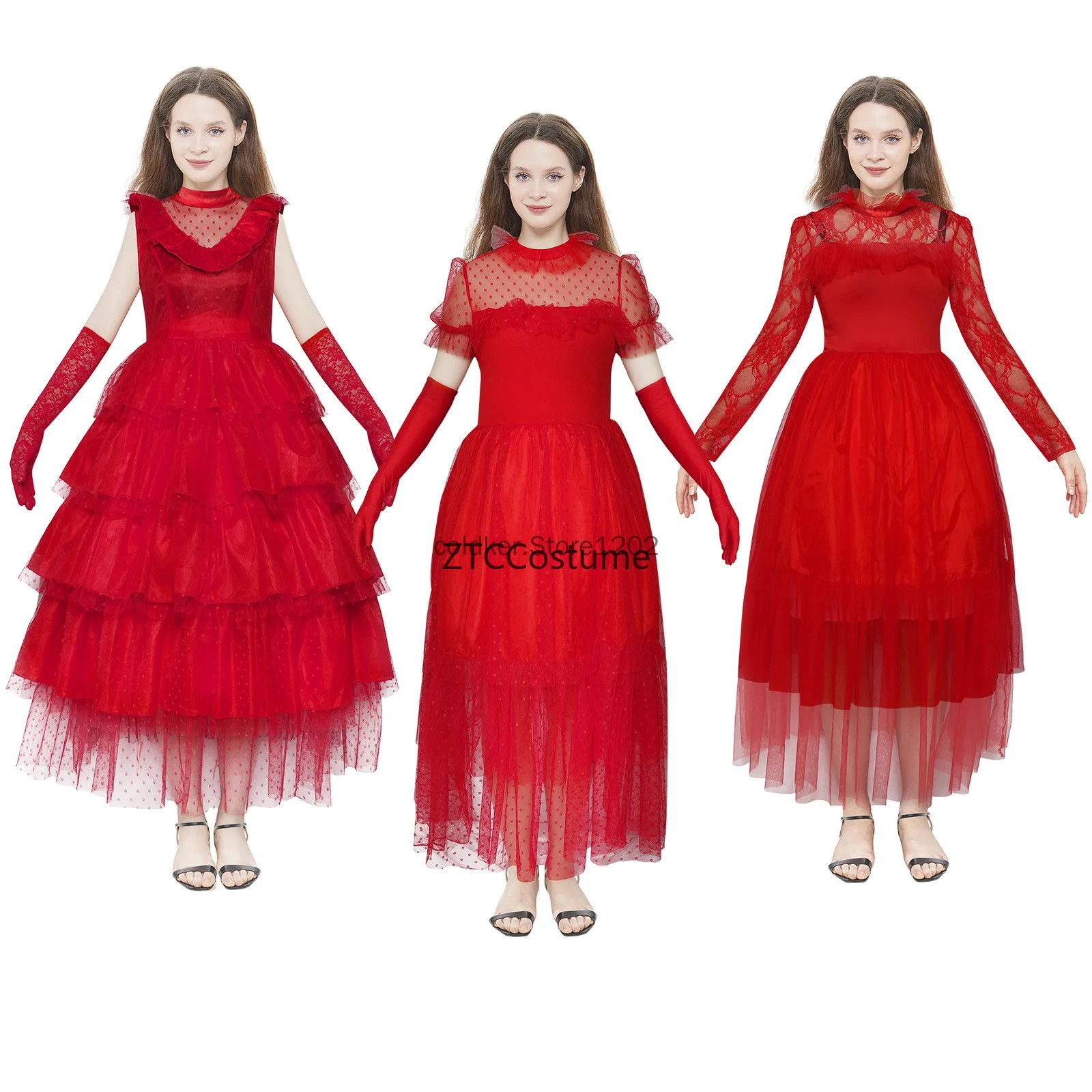 Lydia Deetz Cosplay Costume Go - Evening Gown review and price